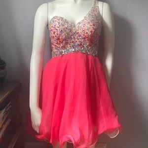 Beaded prom dress by Blush Prom
